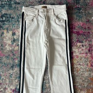 MOTHER insider Crop Step Fray